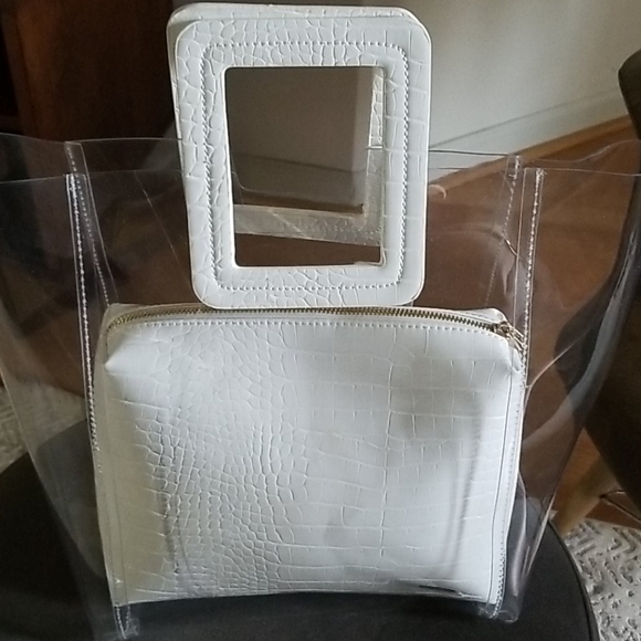 Urban expressions  clear tote with pouch - Picture 4 of 5